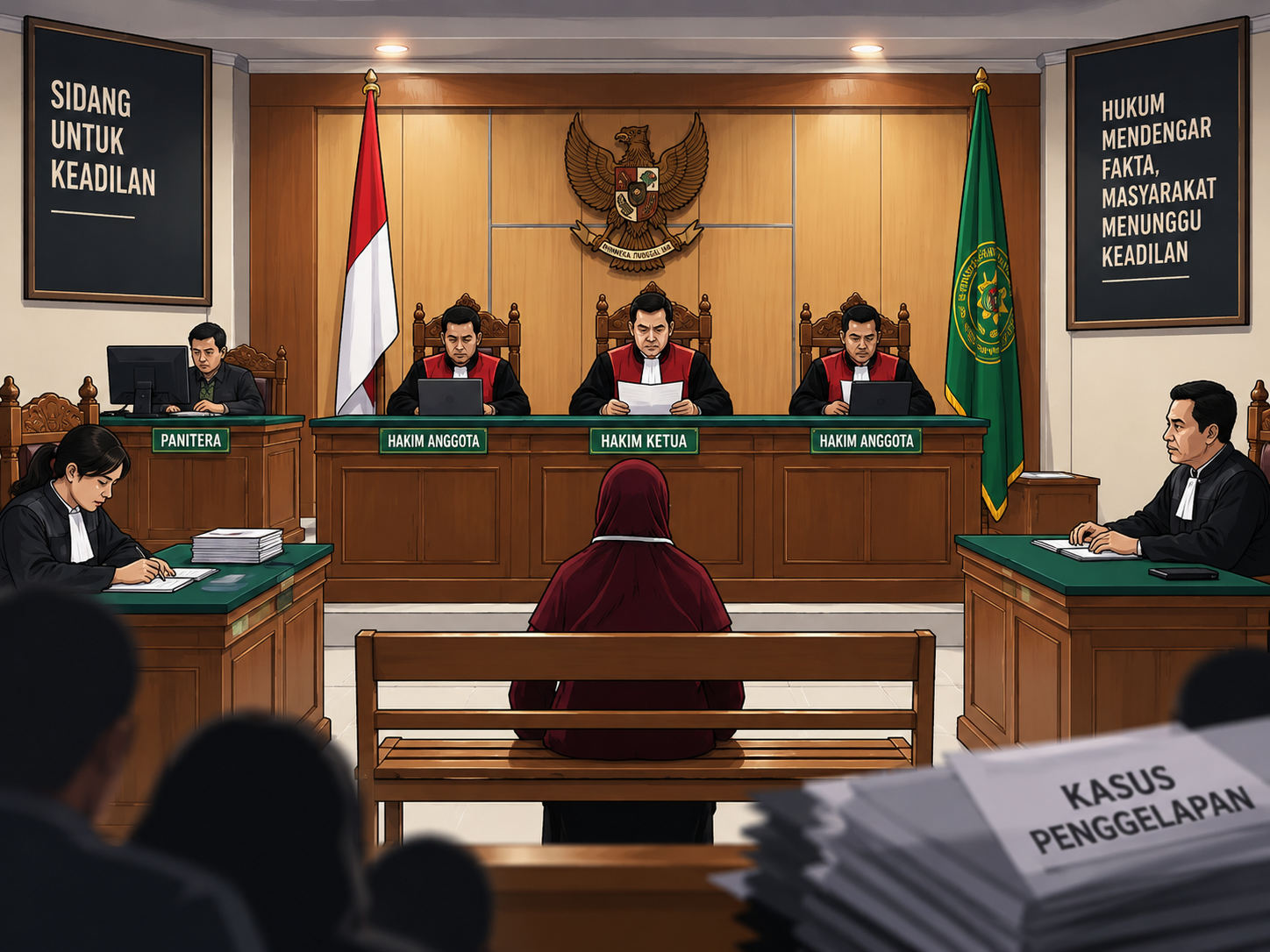 Perkara Penggelapan PT Timber Bangun Persada Berujung Bebas